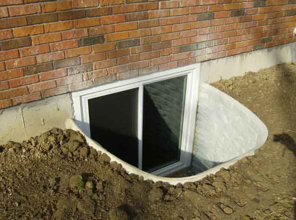 Picture of an egress window