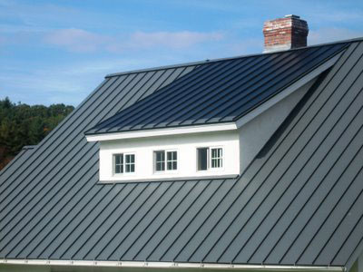 Picture of a metal roof